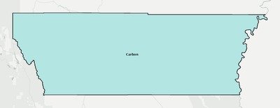 Carbon County UT school district boundaries map
