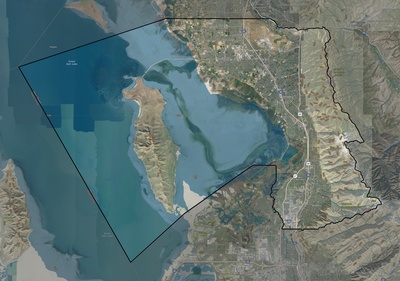 Davis County UT USGS imagery and topo map