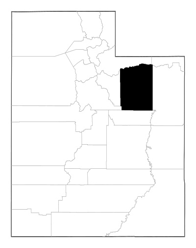 Duchesne County in Utah