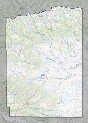 Duchesne County UT USGS topo map