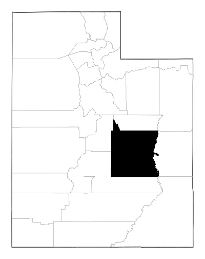 Emery County in Utah