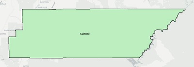 Garfield County UT school district boundaries map