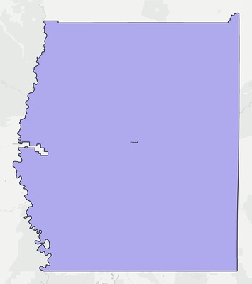 Grand County UT school district boundaries map
