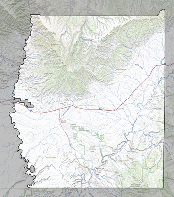 Grand County UT USGS topo map