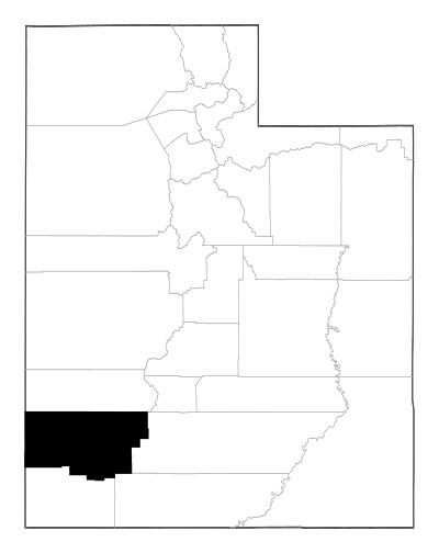 Iron County in Utah