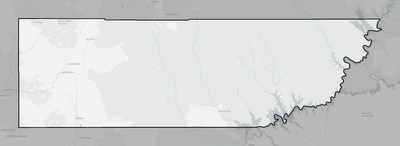 Kane County UT county basemap context