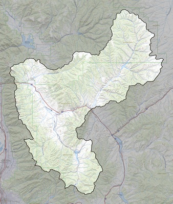 Morgan County UT USGS topo map