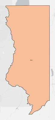 Rich County UT school district boundaries map