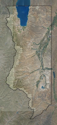 Rich County UT USGS imagery and topo map