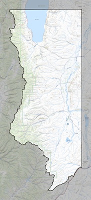 Rich County UT USGS topo map