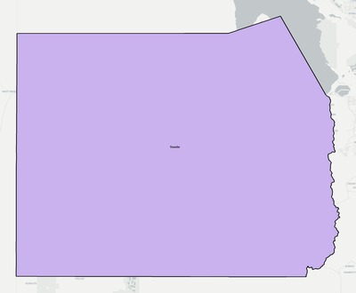 Tooele County UT school district boundaries map