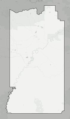 Uintah County UT county basemap context
