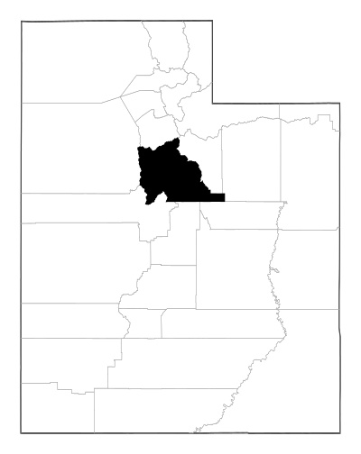 Utah County in Utah