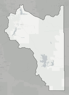 Wasatch County UT county basemap context