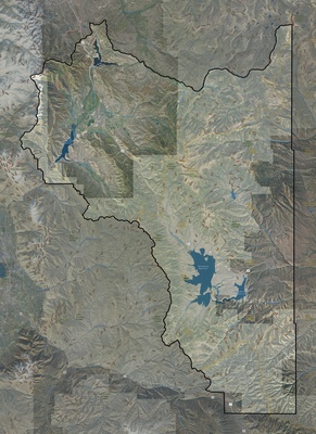Wasatch County UT USGS imagery and topo map