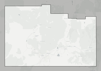 Washington County UT county basemap context