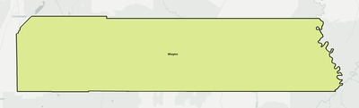 Wayne County UT school district boundaries map