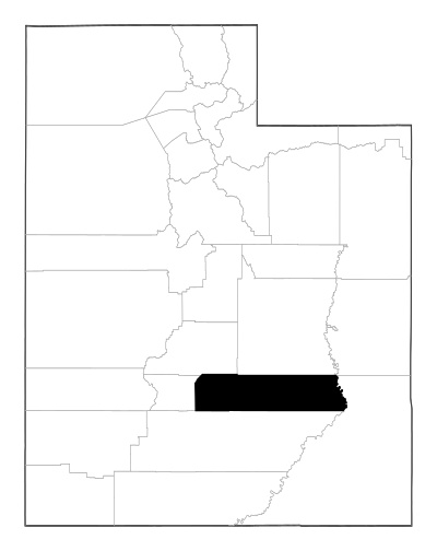 Wayne County in Utah
