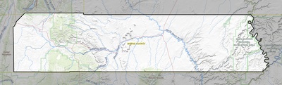 Wayne County UT USGS topo map