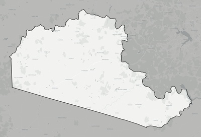 Amelia County VA county basemap context