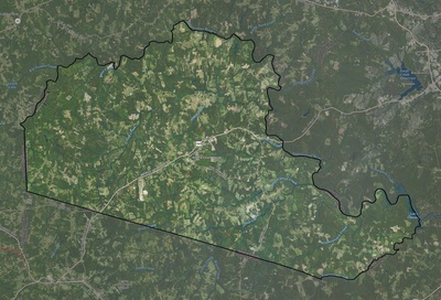 Amelia County VA USGS imagery and topo map