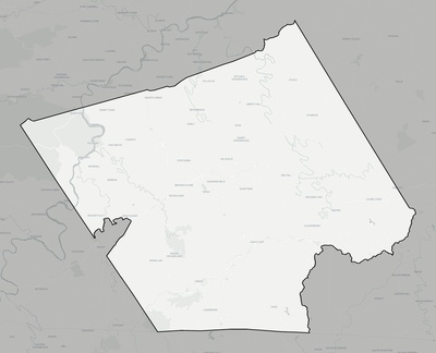 Carroll County VA county basemap context