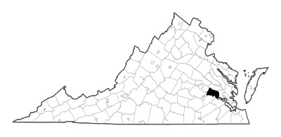Charles City County in Virginia