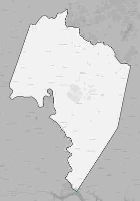 Charlotte County VA county basemap context