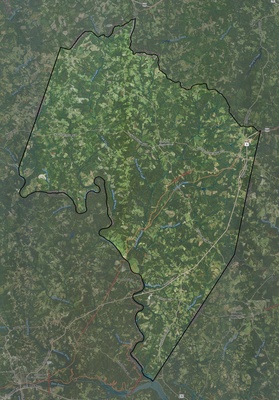 Charlotte County VA USGS imagery and topo map