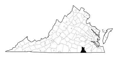 Greensville County in Virginia