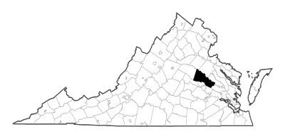 Hanover County in Virginia