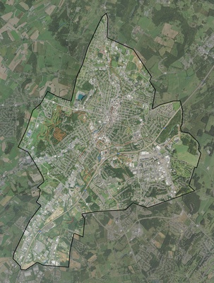 Harrisonburg County VA USGS imagery and topo map