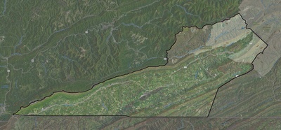 Lee County VA USGS imagery and topo map