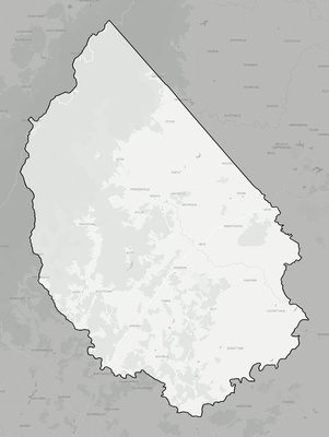 Madison County VA county basemap context