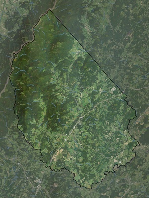 Madison County VA USGS imagery and topo map