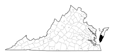 Northampton County in Virginia
