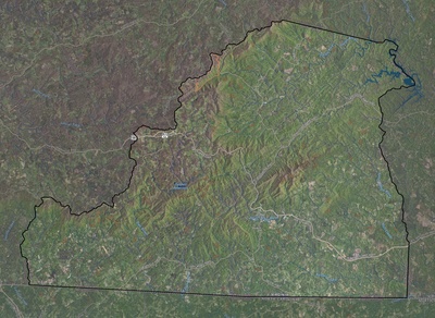 Patrick County VA USGS imagery and topo map