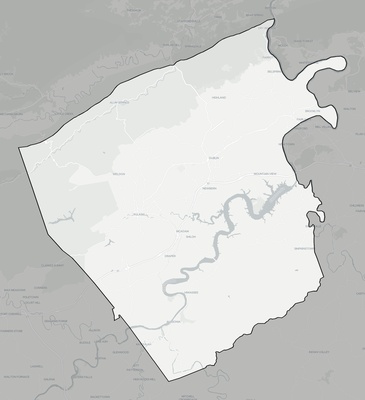 Pulaski County VA county basemap context