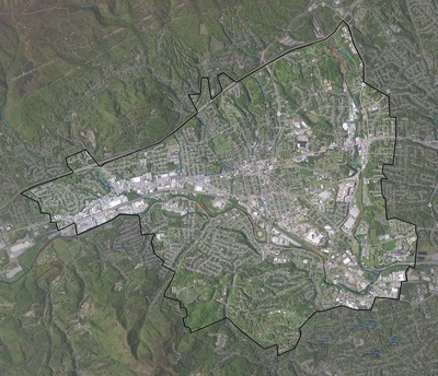 Salem County VA USGS imagery and topo map