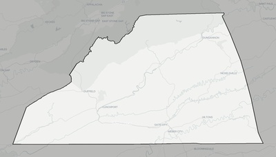 Scott County VA county basemap context