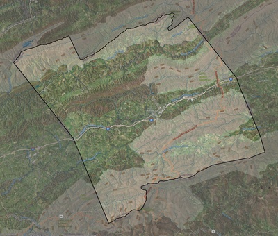 Smyth County VA USGS imagery and topo map