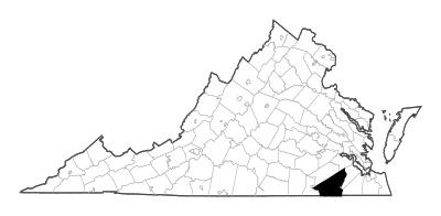 Southampton County in Virginia