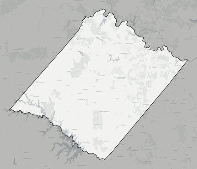 Spotsylvania County VA county basemap context