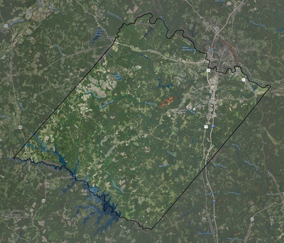 Spotsylvania County VA USGS imagery and topo map