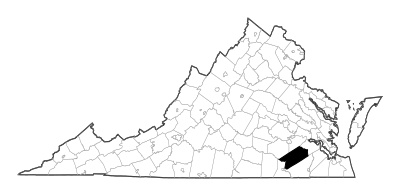 Sussex County in Virginia