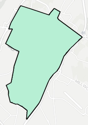 Winchester County VA school district boundaries map