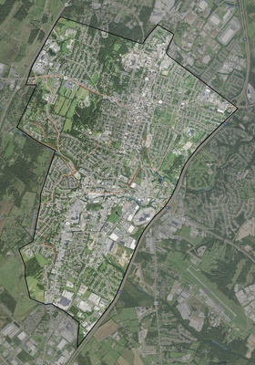 Winchester County VA USGS imagery and topo map