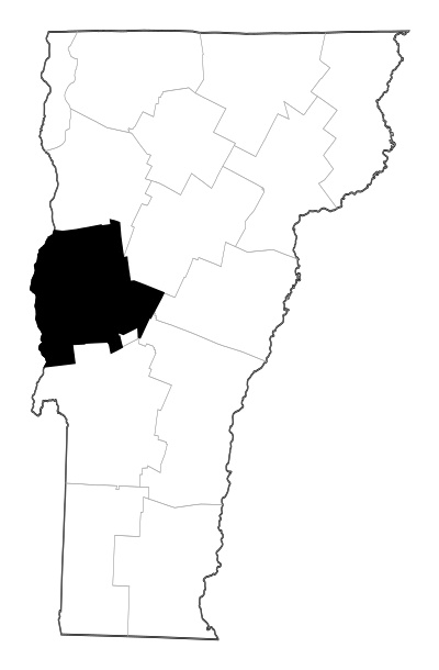 Addison County in Vermont