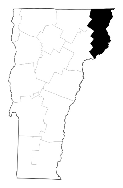 Essex County in Vermont