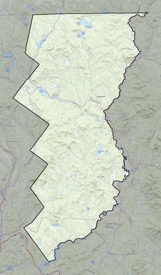 Essex County VT USGS topo map